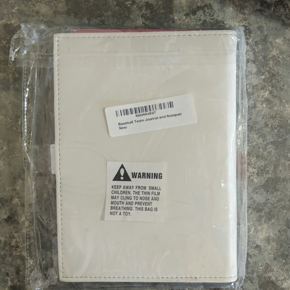NEW Baseball team journal with notepad - Picture 2 of 4